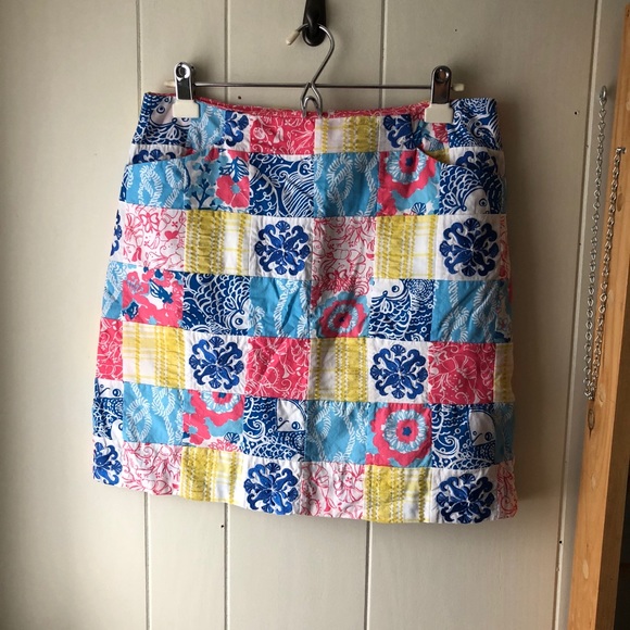 {LiLyPulitzer} Women’s Patchwork Skirt - Picture 1 of 4